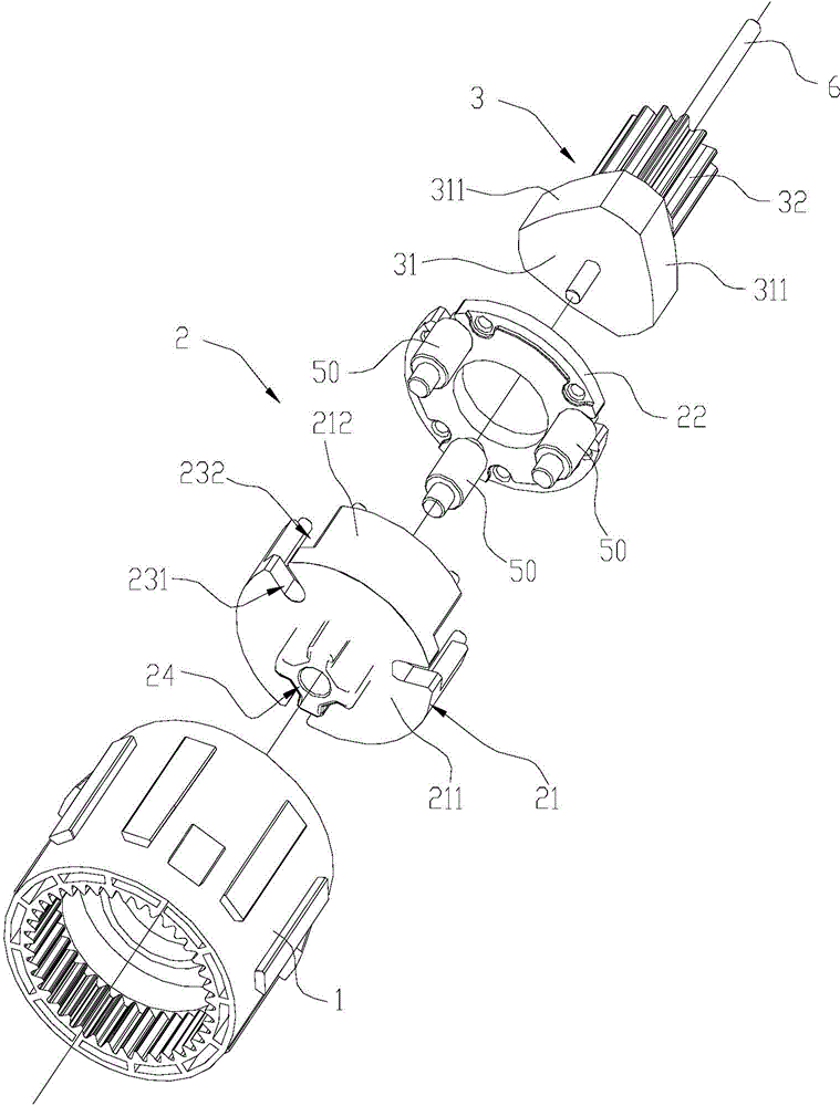 Automatic-locking single-way transmission mechanism