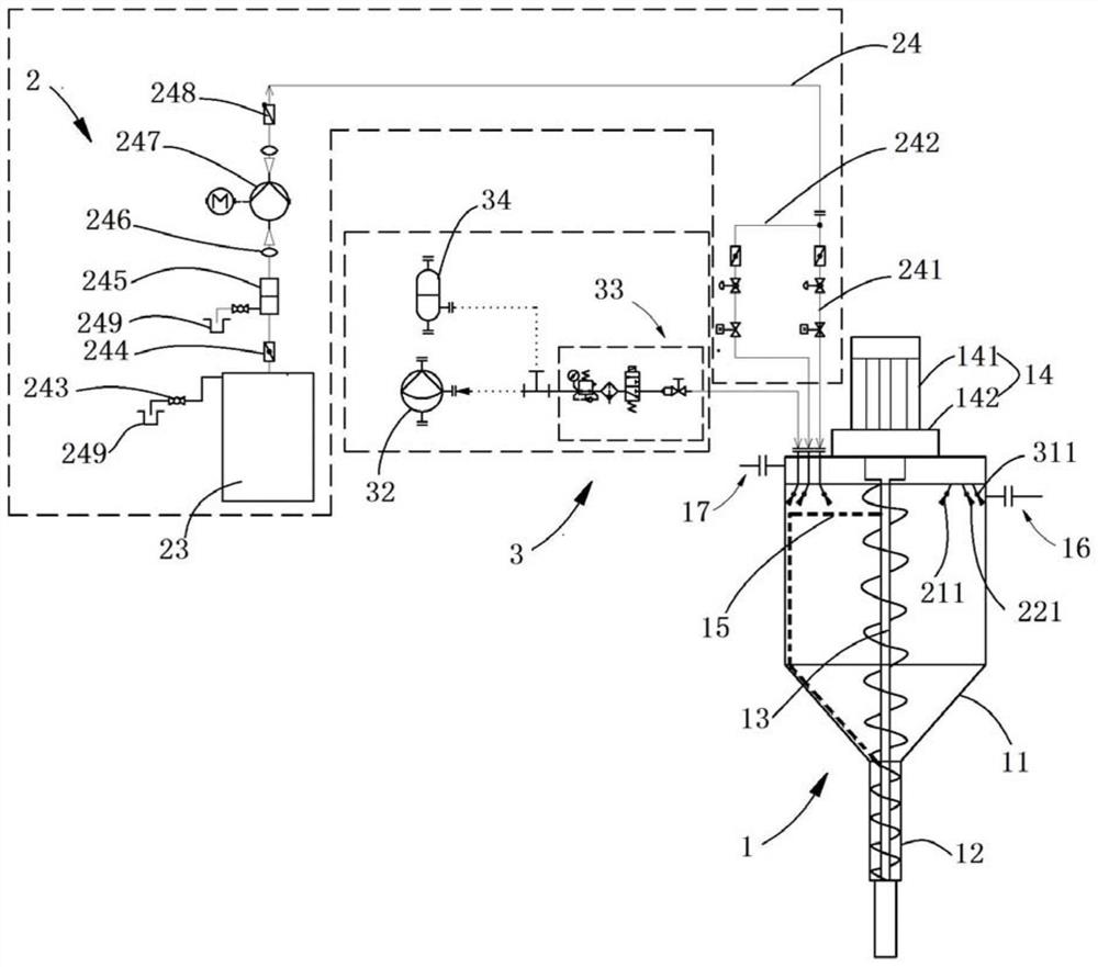 Printing head self-cleaning and control system for building 3D printing