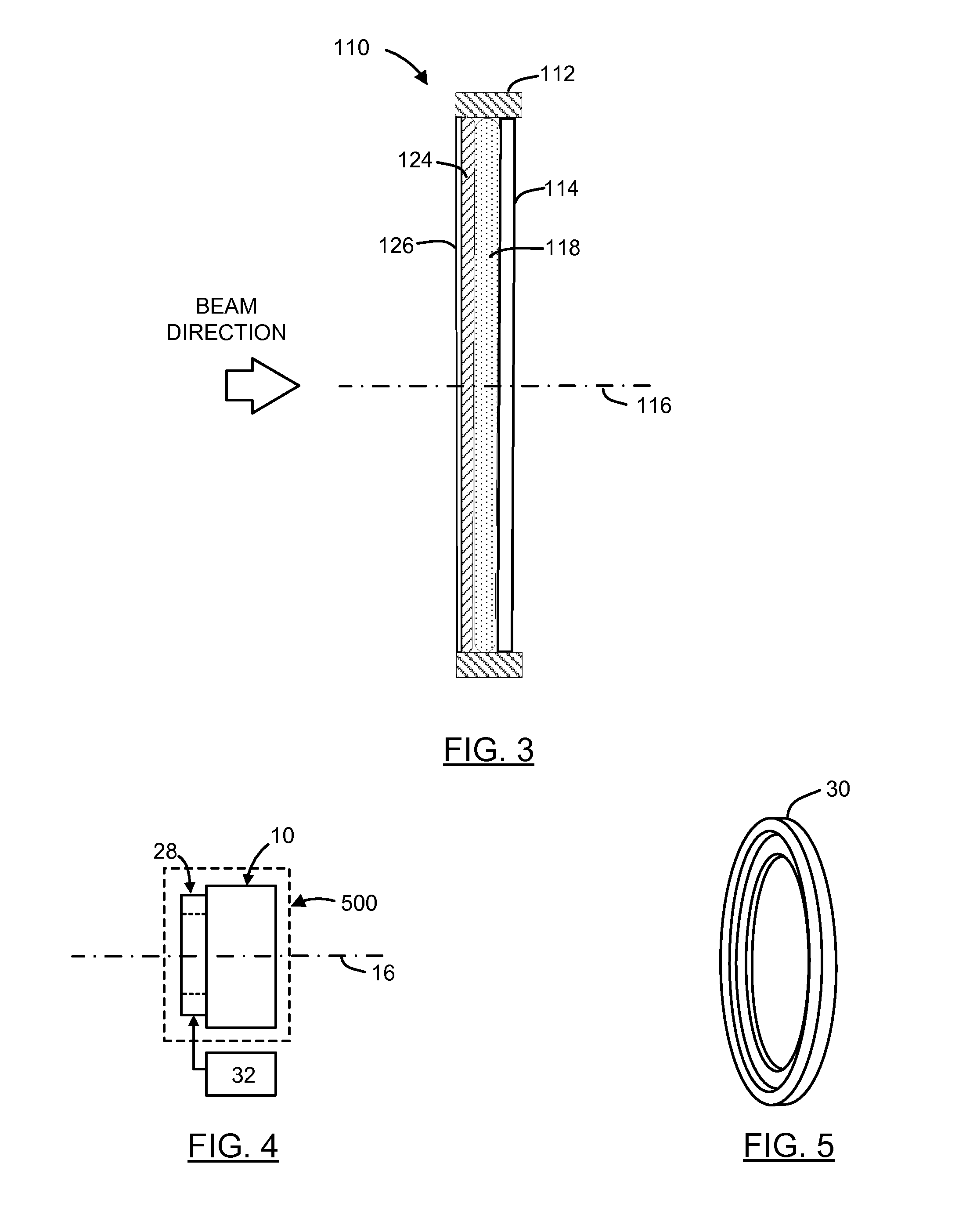 Solid elastic lens element and method of making same