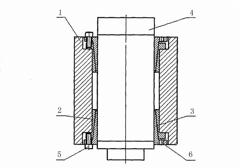 Tool structure of electric spindle