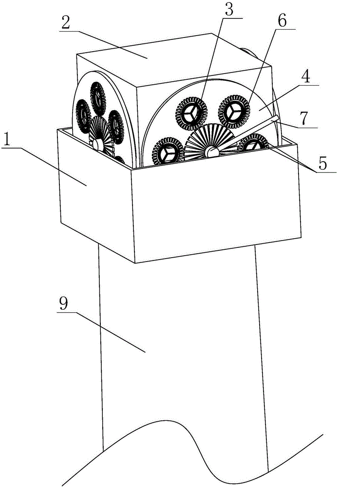 Exhaust emission method and exhaust emission device