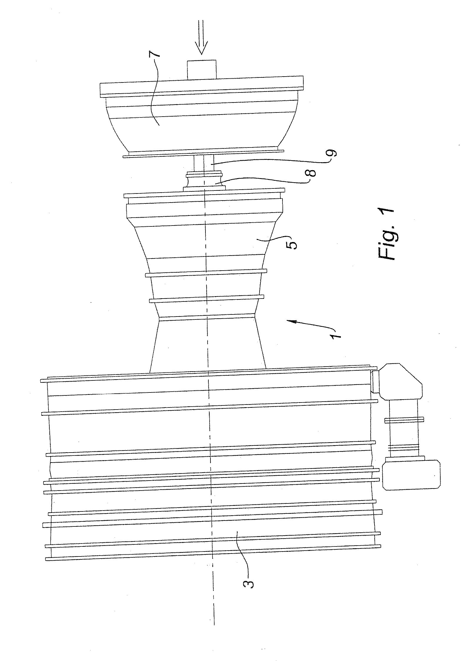 Method of assembling a turbomachine