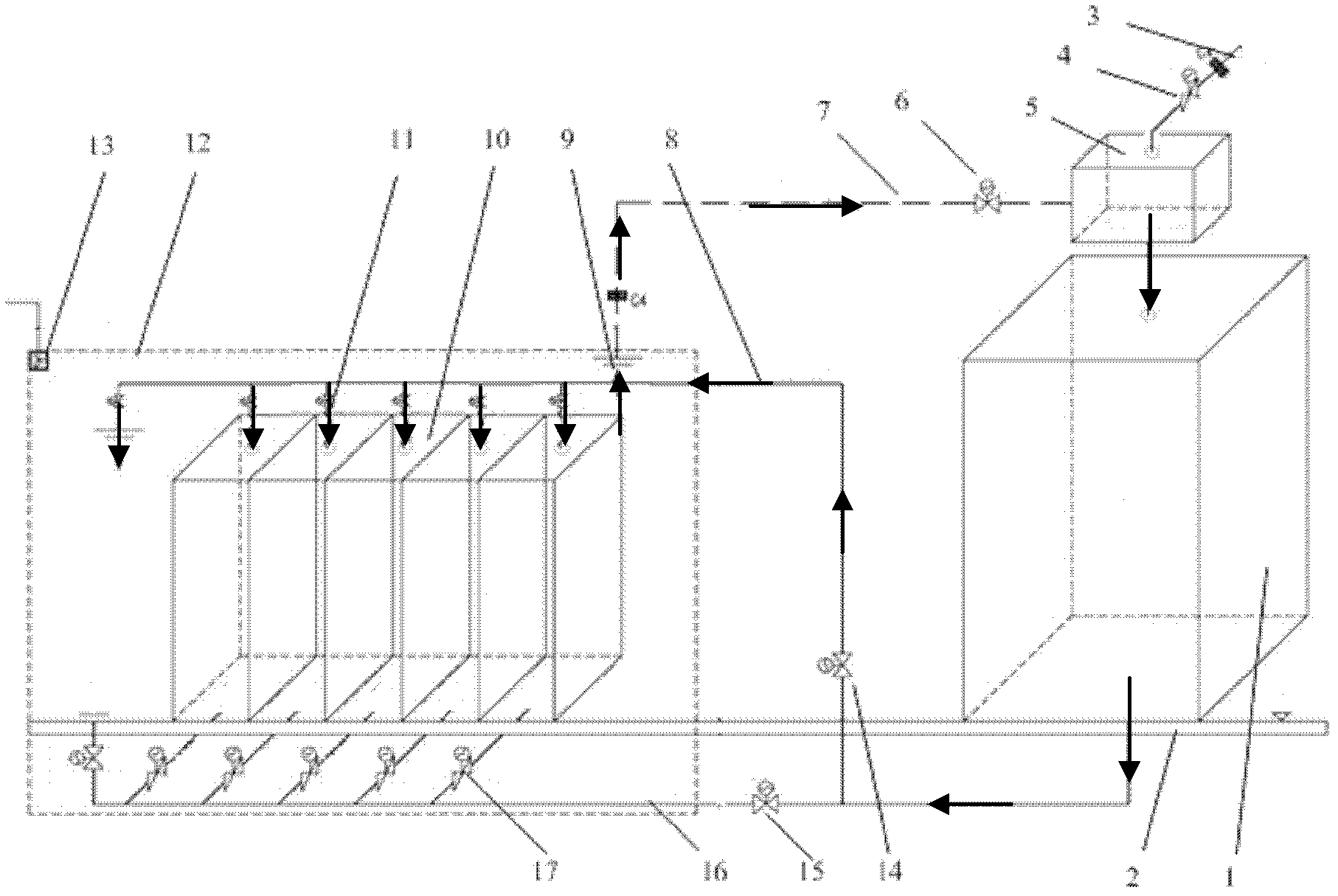 Method for supplying air to telecommunication machine room and system