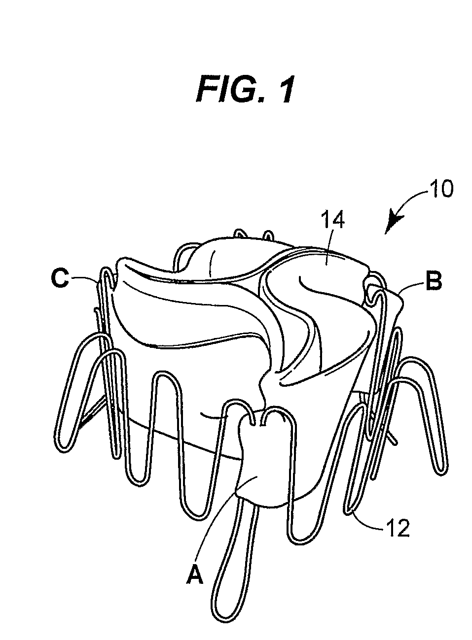 Collapsible Heart Valve with Polymer Leaflets