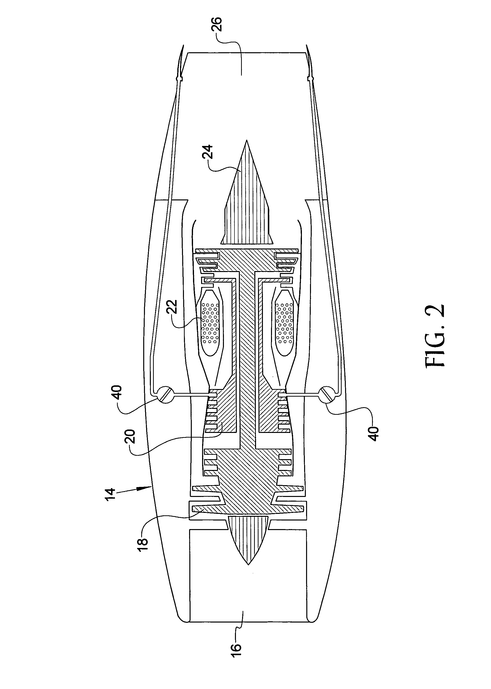 Microjet noise suppression system for jet engines