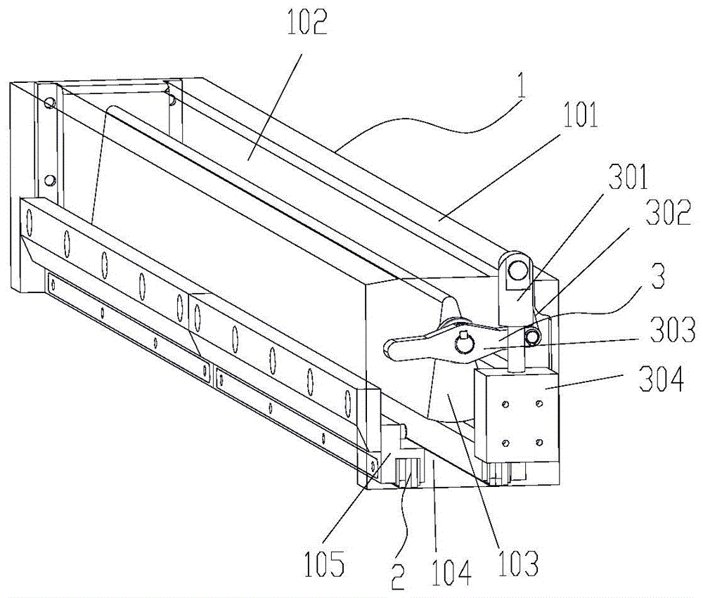 Reciprocating powder laying device for selective laser melting