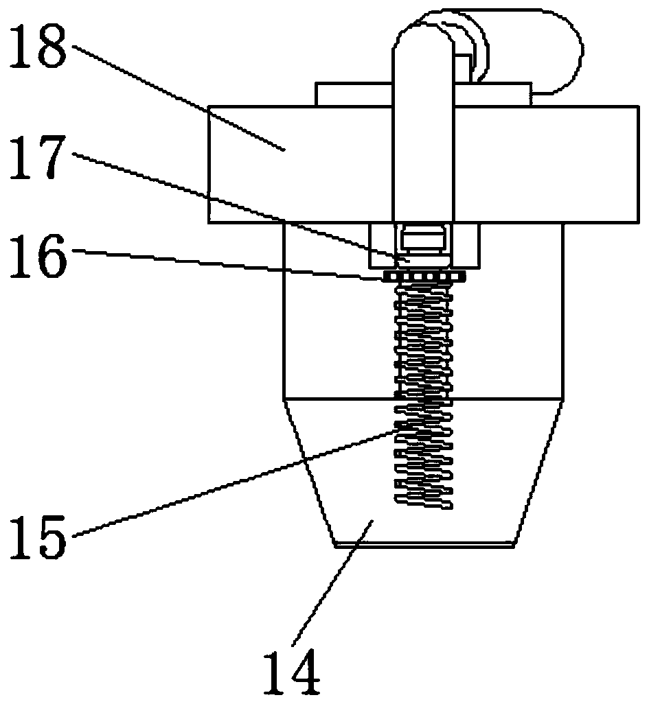Internal gear pump with built-in brake deceleration locating columns and check valve