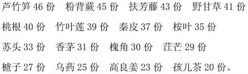 Traditional Chinese medicine preparation for treating radiation sickness and preparation method thereof