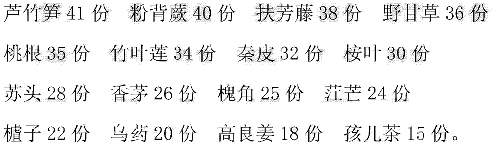Traditional Chinese medicine preparation for treating radiation sickness and preparation method thereof