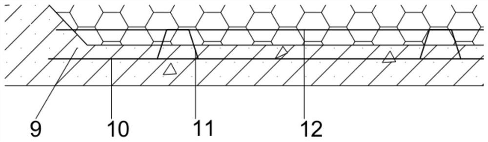 Composite recycled concrete roof panel and preparation method