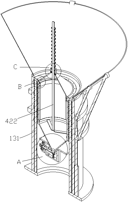 Cleaning device for solar photovoltaic panels