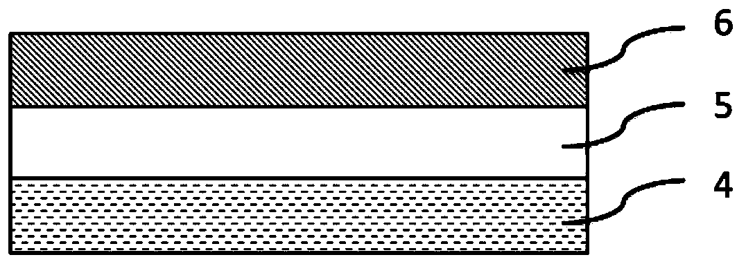 Patterned color conversion array Micro LED as well as preparation method and application thereof