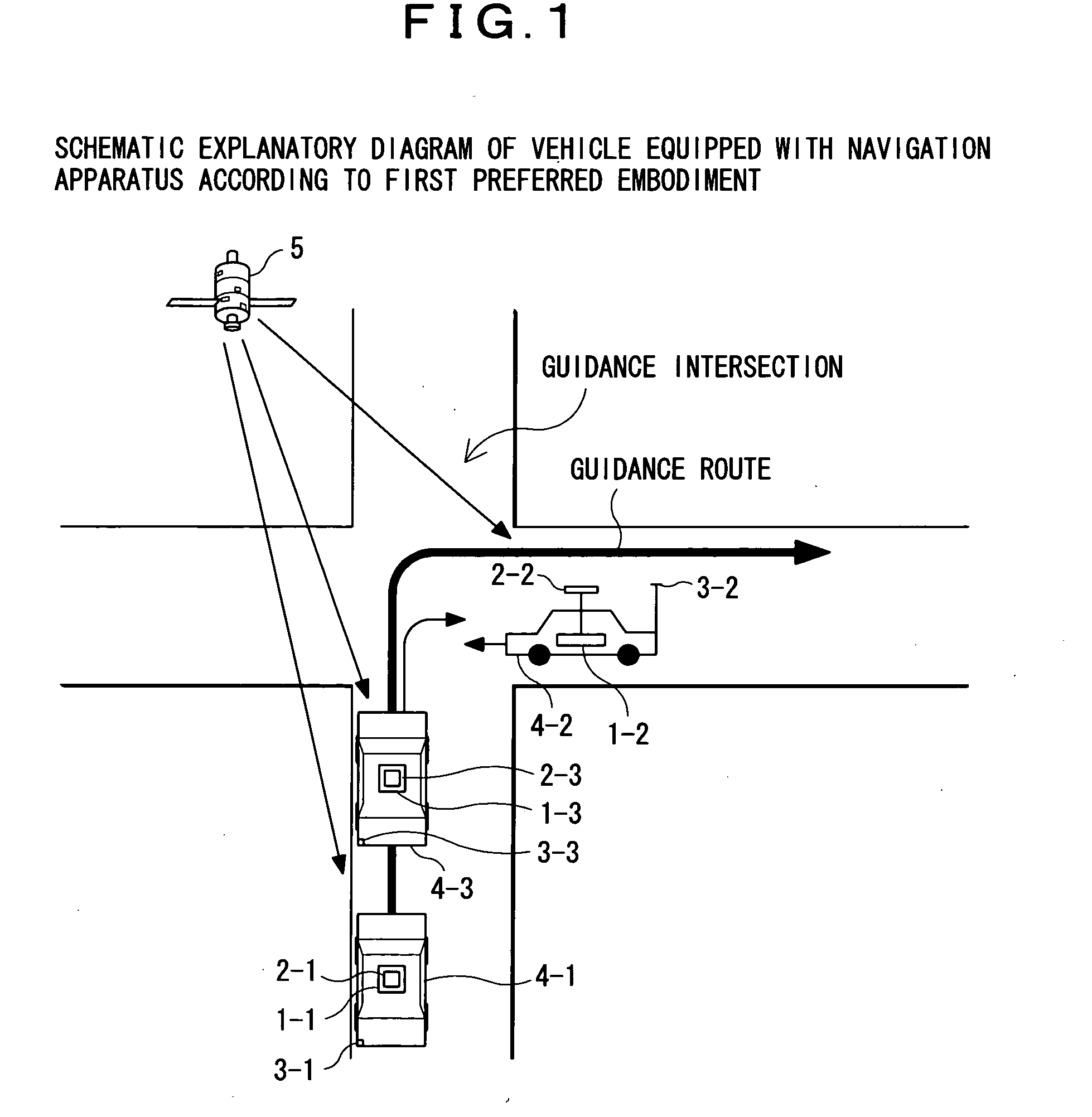 Navigation apparatus and intersection guidance method