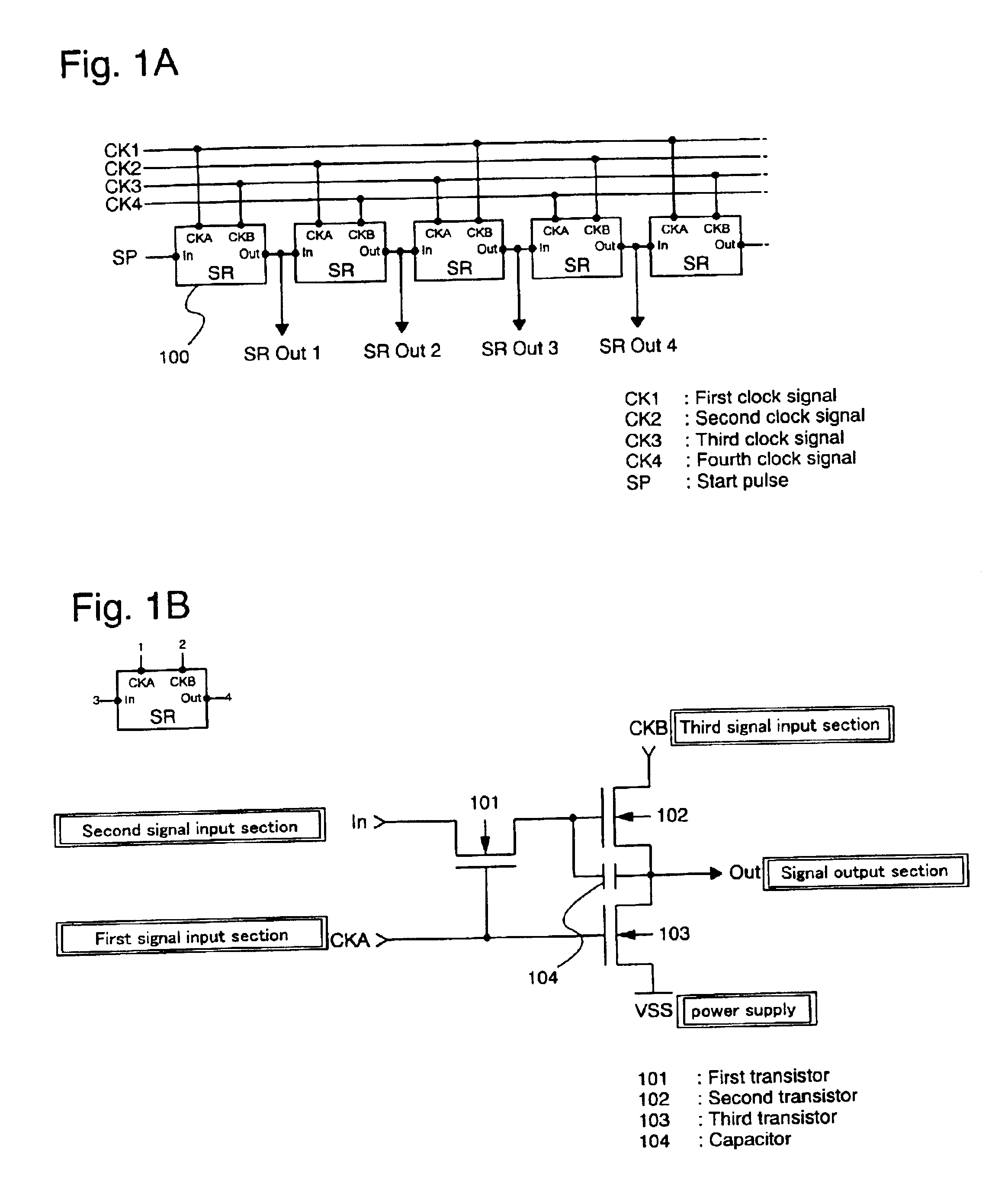 Pulse output circuit, shift register, and display device