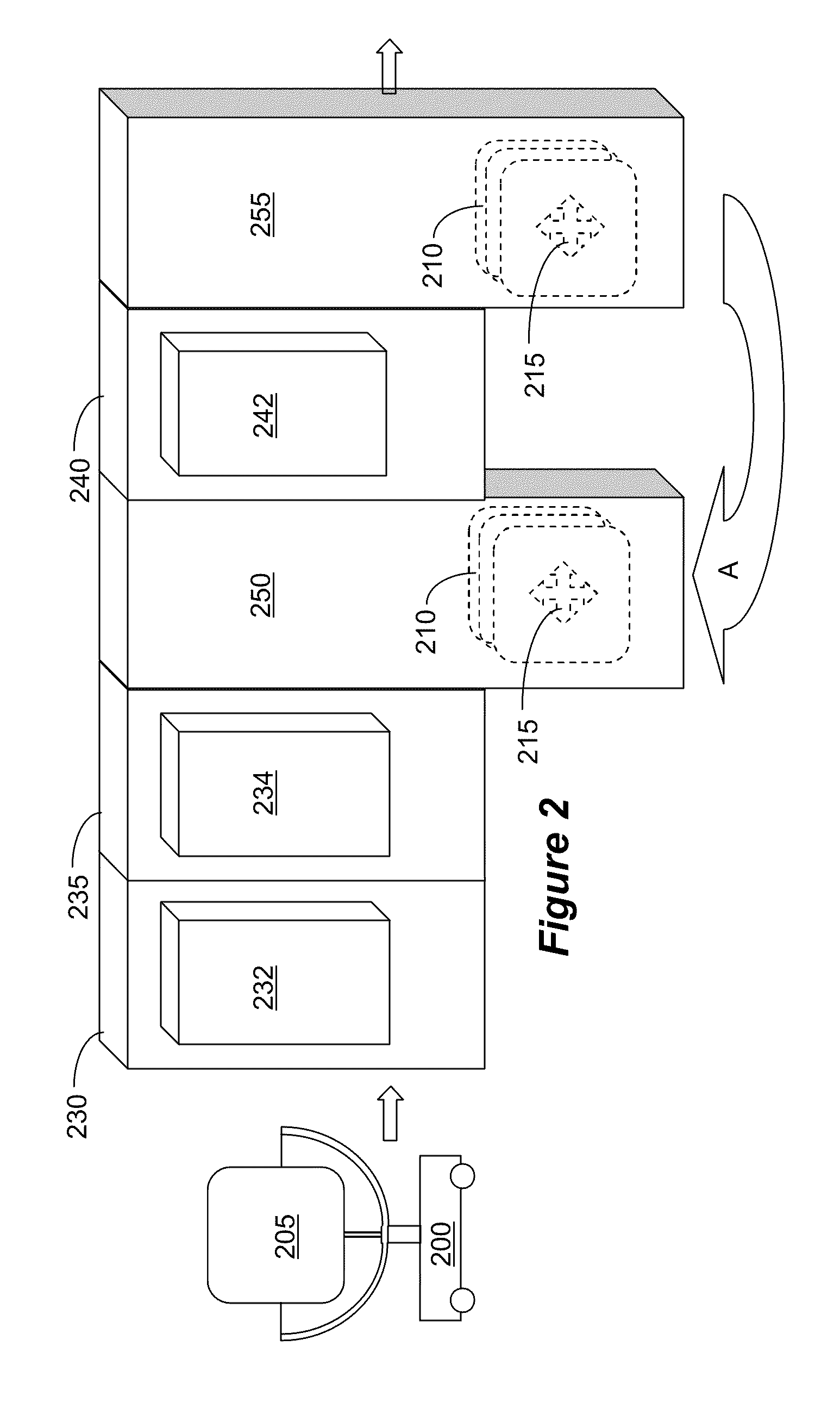 System and method for processing substrates with detachable mask