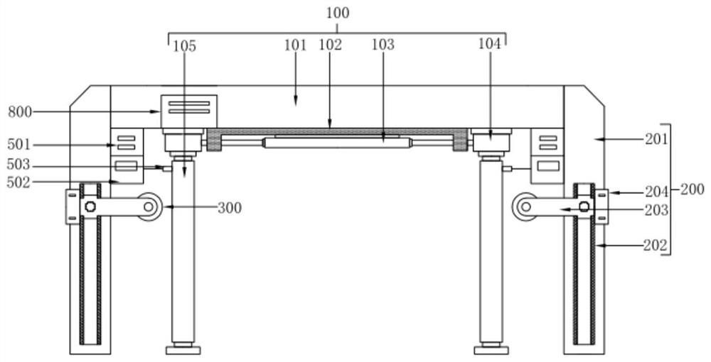 A double-roller skein fluffing device and method