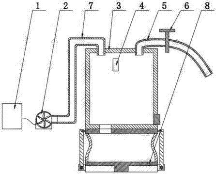 Body-cavity effusion drainage system