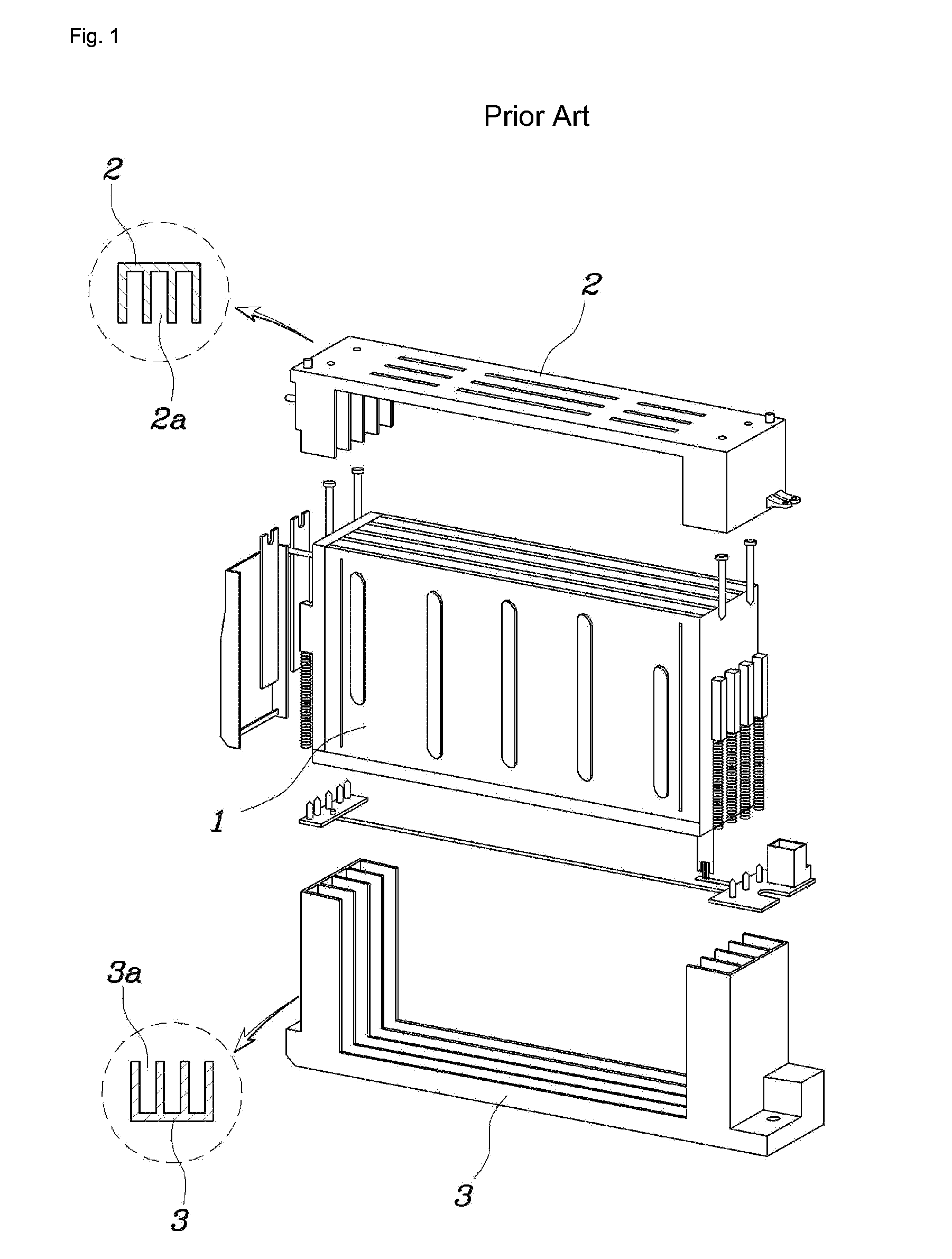 Battery module for high voltage battery pack
