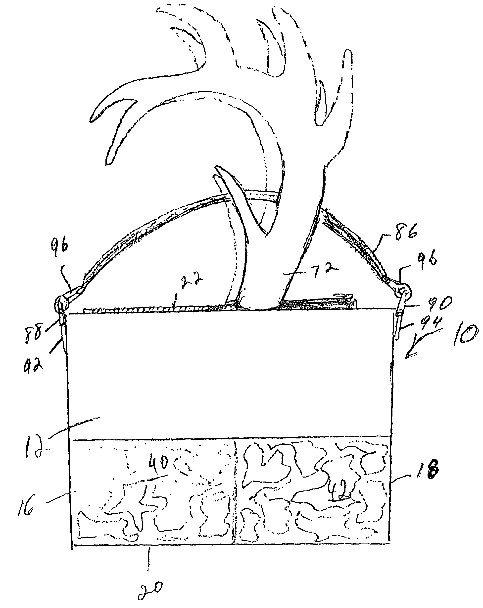 Cooler for transporting an animal carcass