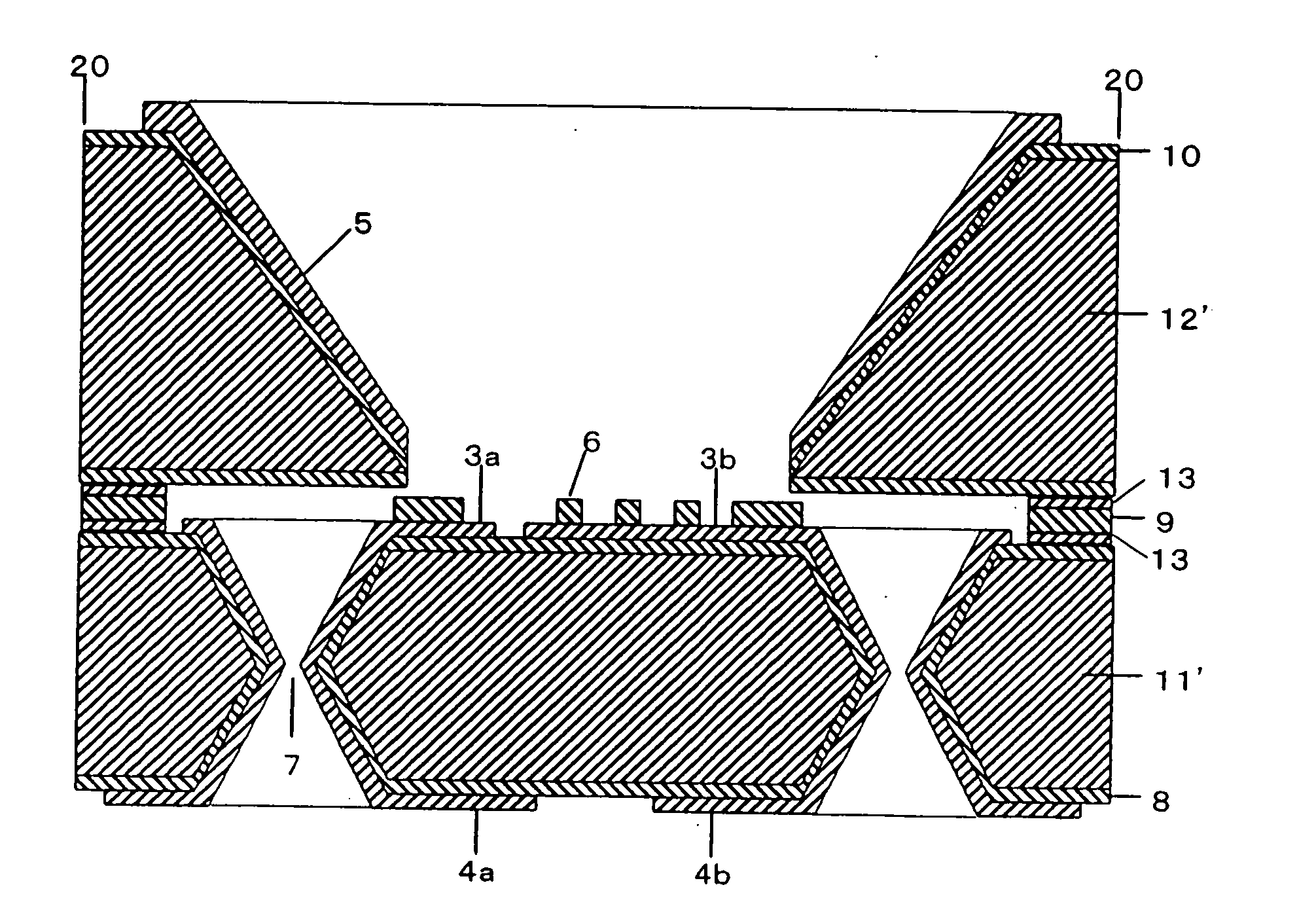 Submount for light emitting diode and its manufacturing method