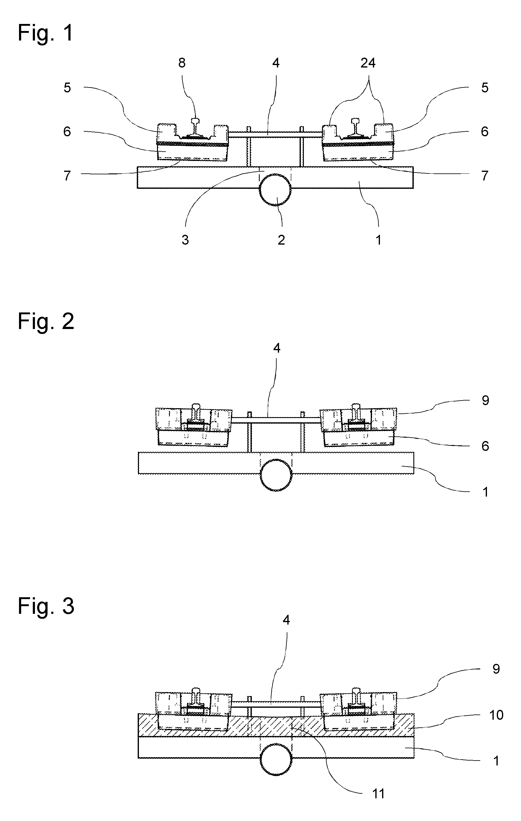 Method for producing a slab trackway