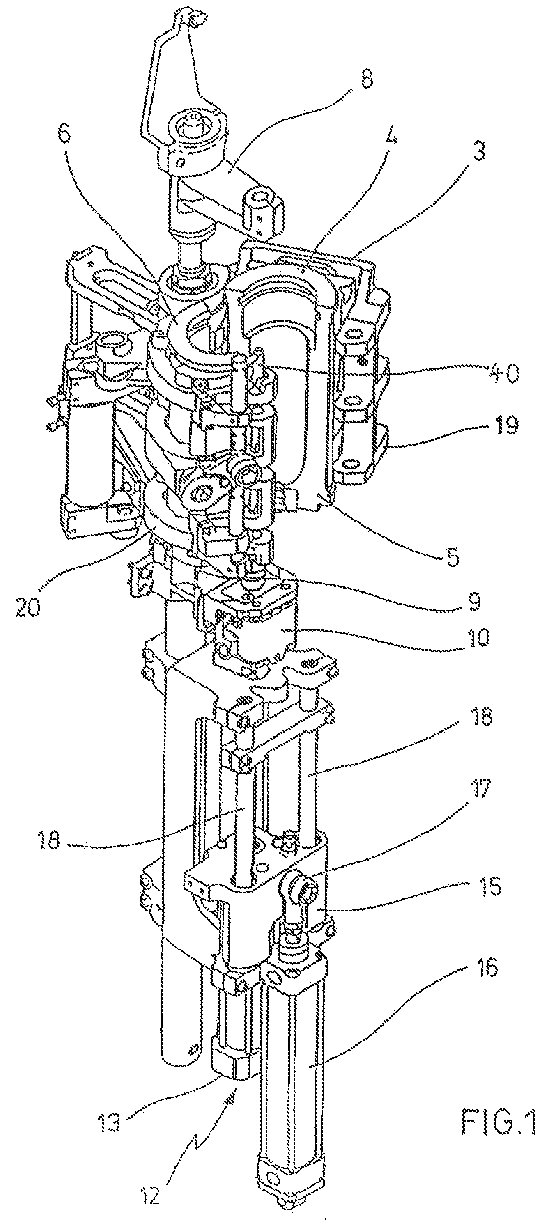 Method and device for blow-molding containers