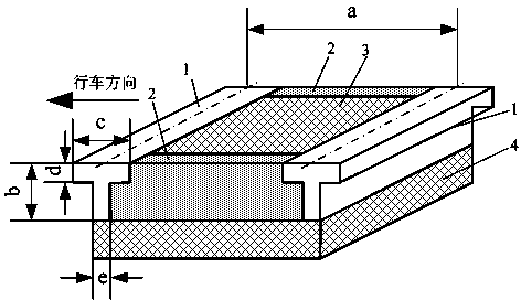 Rigid pavement construction on steel deck and construction method thereof