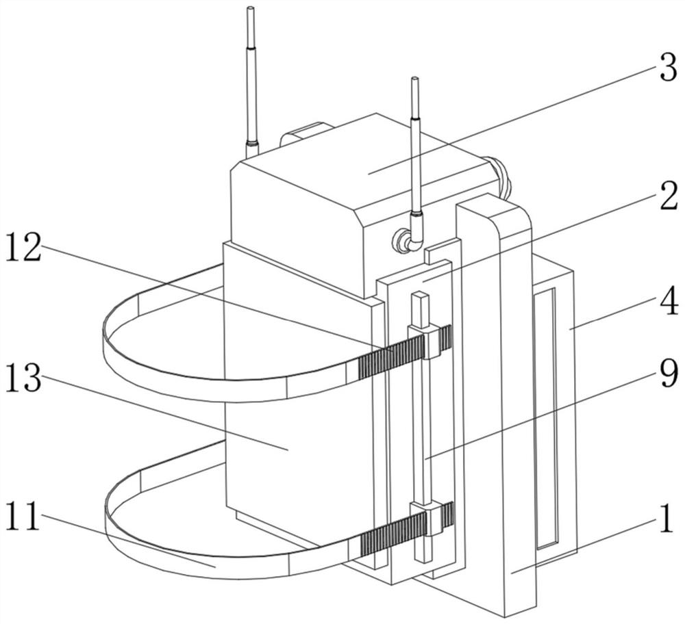 A forest fire pre-alarm multi-system unit component