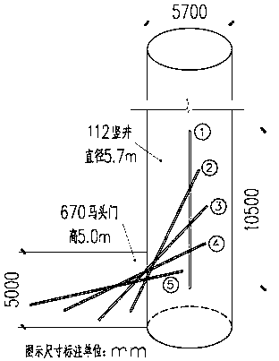 Technical method for controlling water in kilometer-level internal shaft in metal mine
