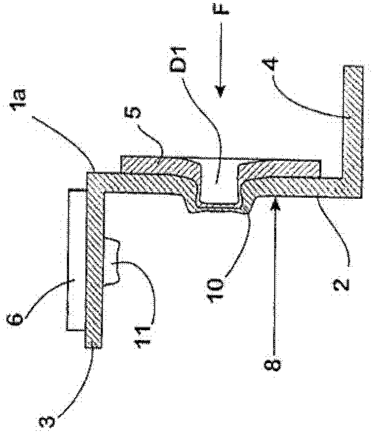 Utility vehicle chassis and method for manufacturing a profile longitudinal beam for a utility vehicle chassis of said type