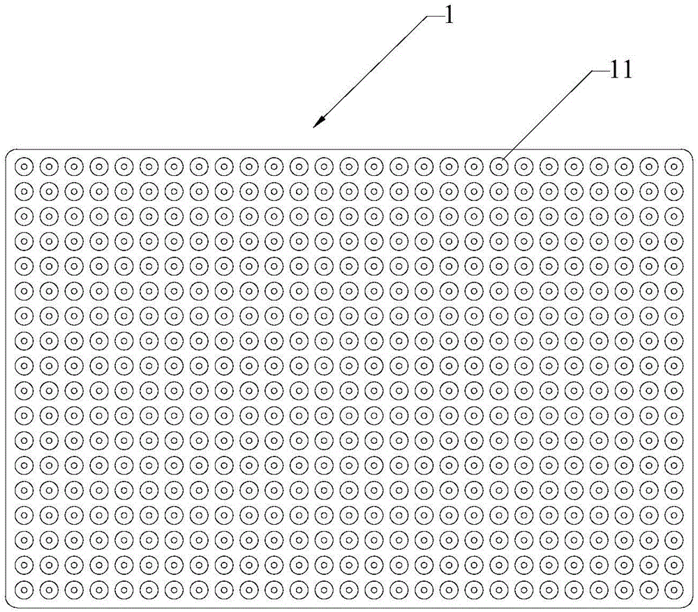 Floating seedling device with high yield and method for breeding tobacco seedlings