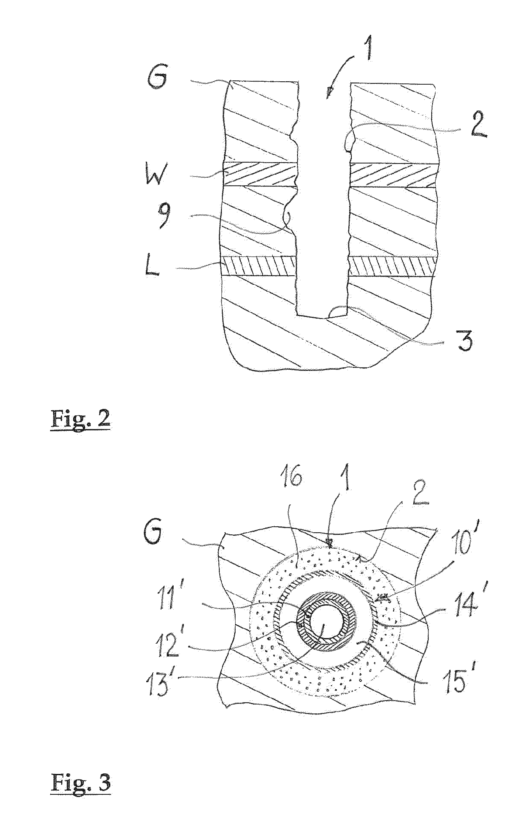 Coaxial ground heat exchanger and method for installing said ground heat exchanger in the ground