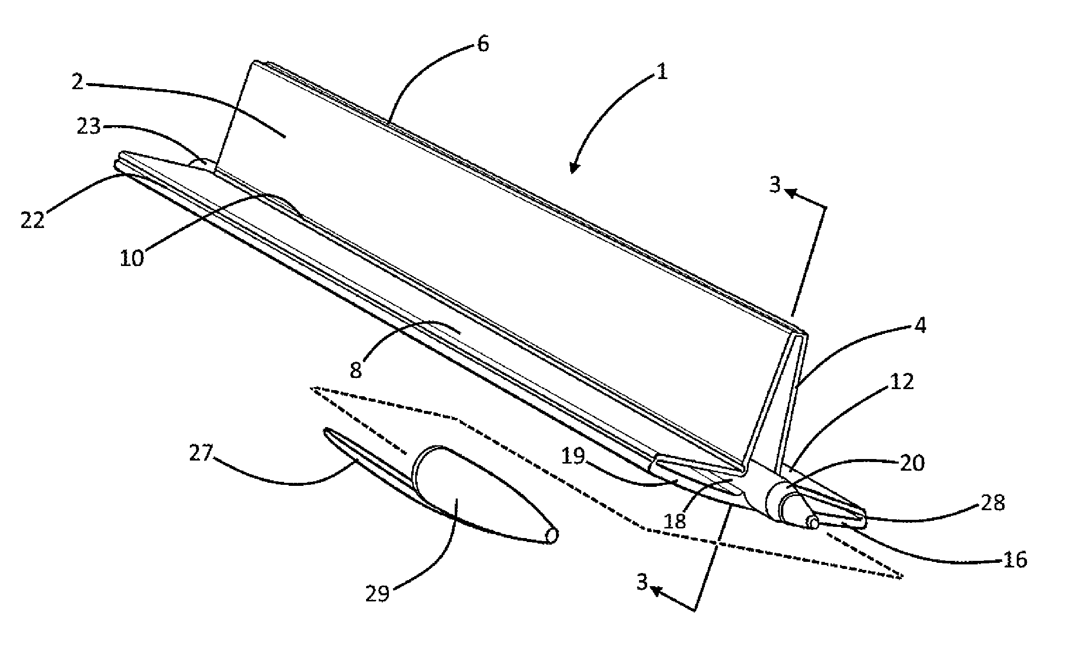 Ergonomic and collapsible writing instrument