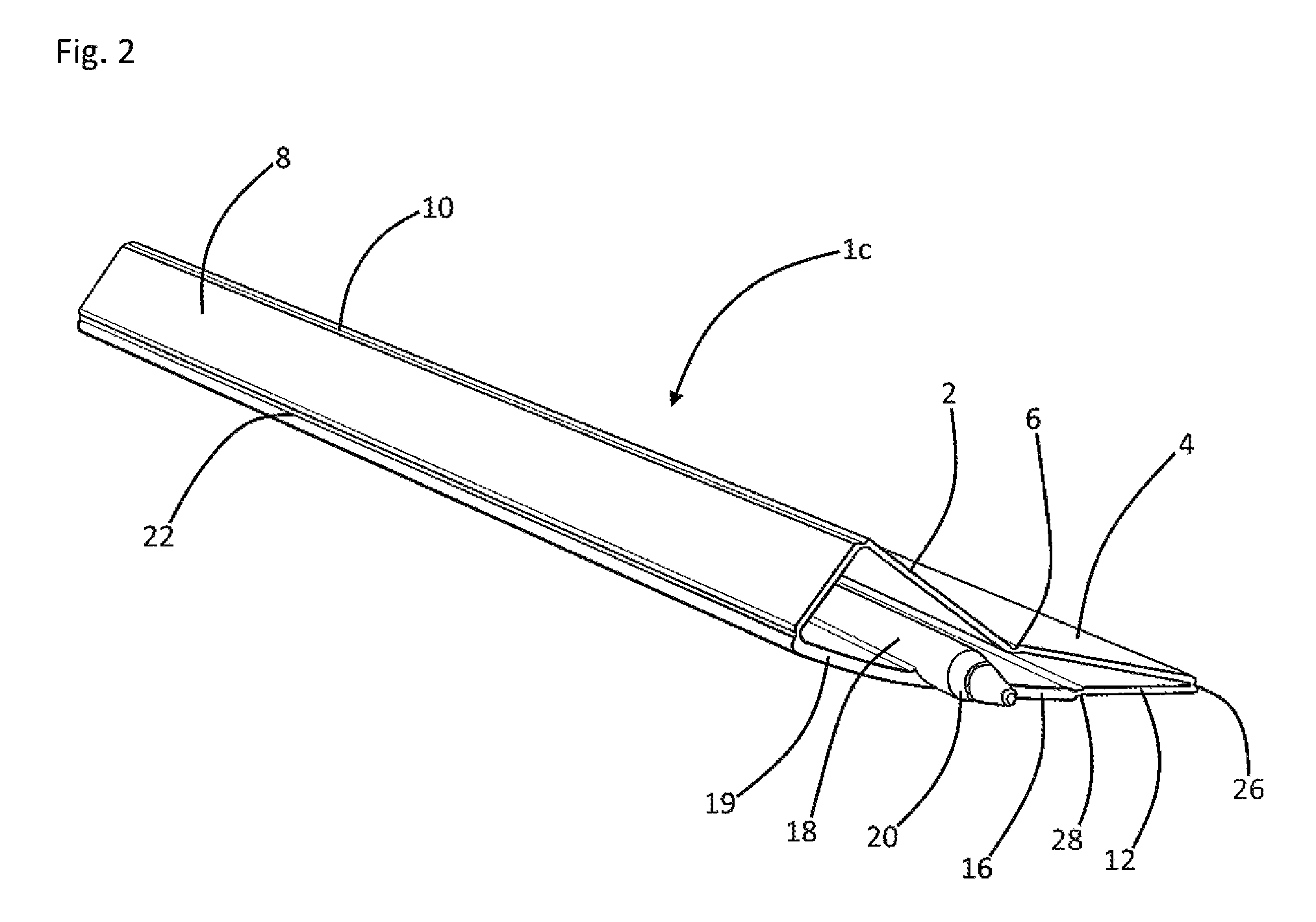 Ergonomic and collapsible writing instrument