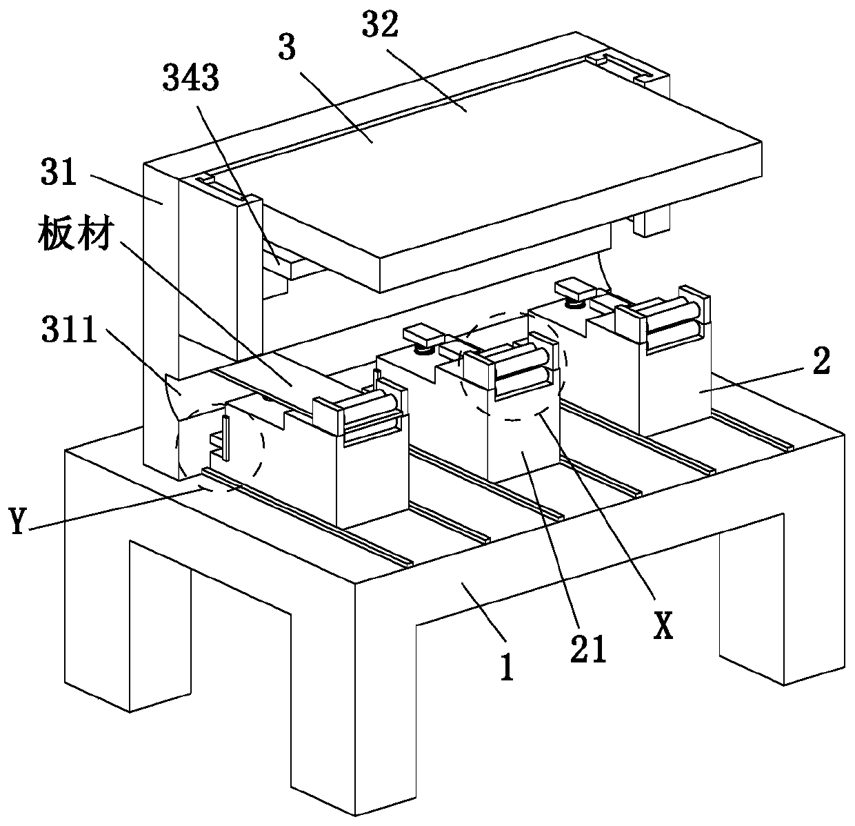 Water purifier hanging plate integrated forming and manufacturing device and forming and manufacturing method