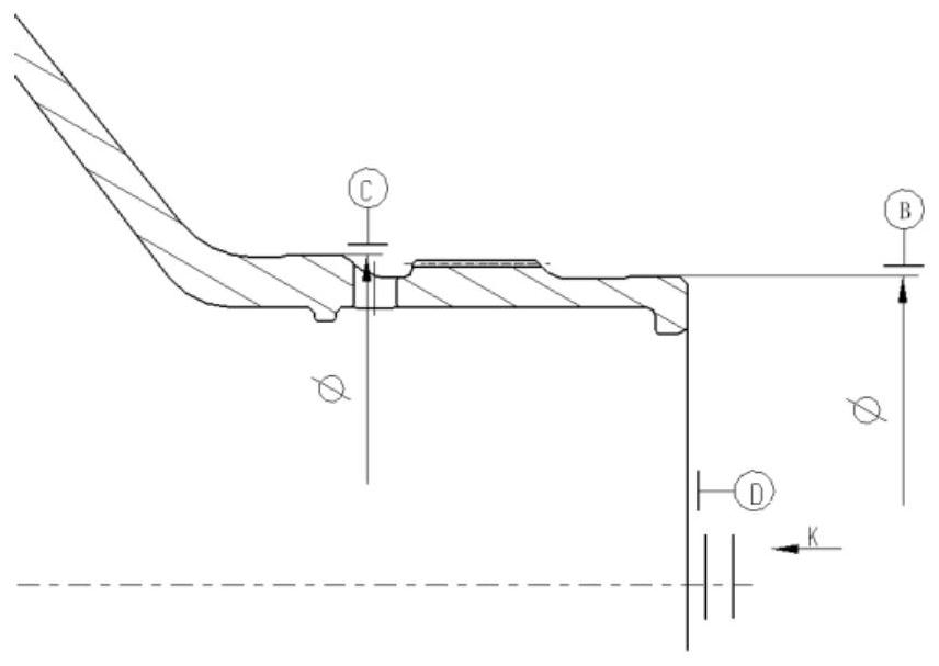 Rotor balance process shaft and assembling method thereof