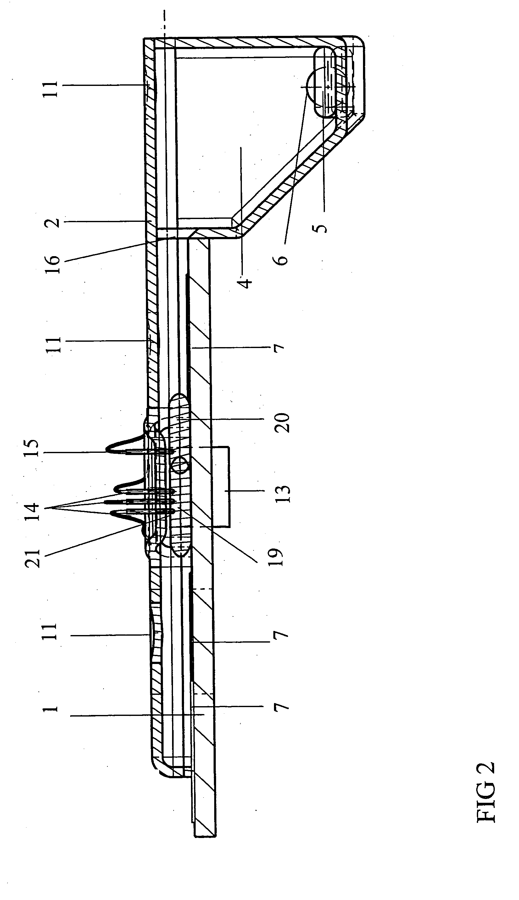 Method and device for determining analytes in a liquid