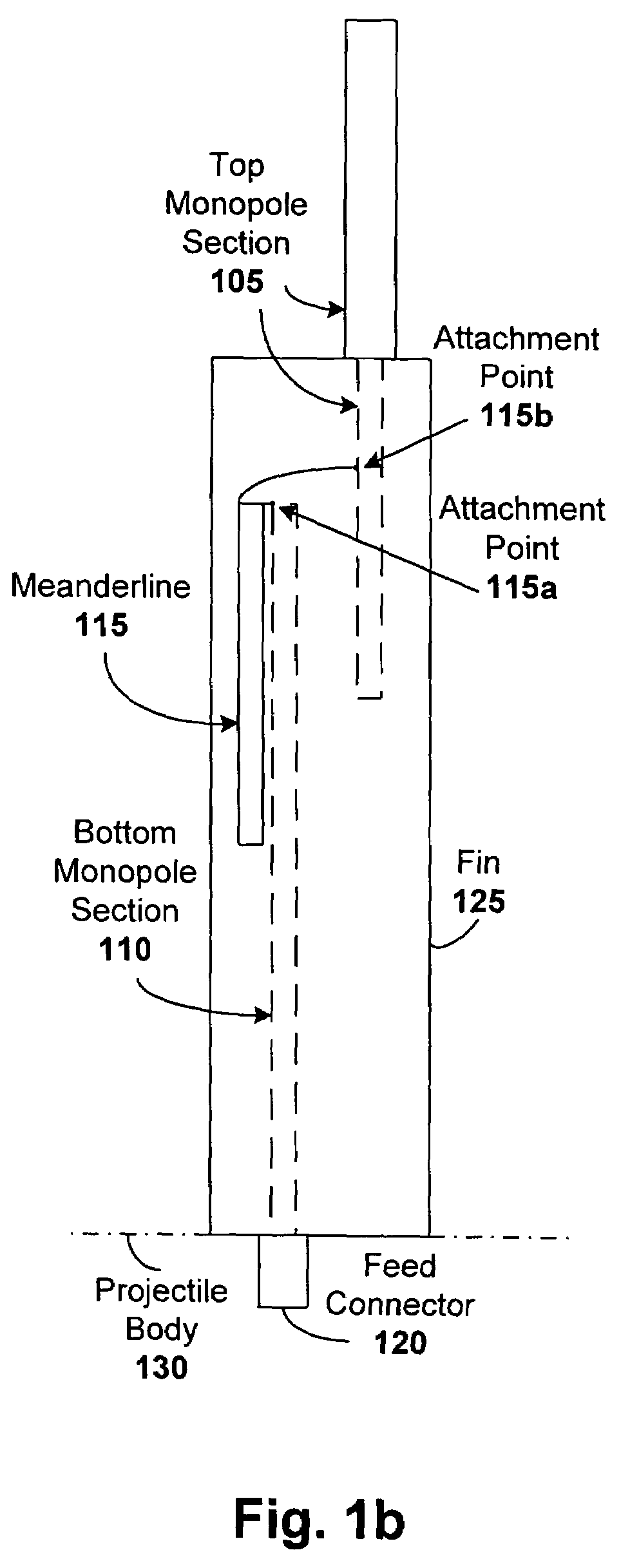 Miniature multi-band, electrically folded, monopole antenna