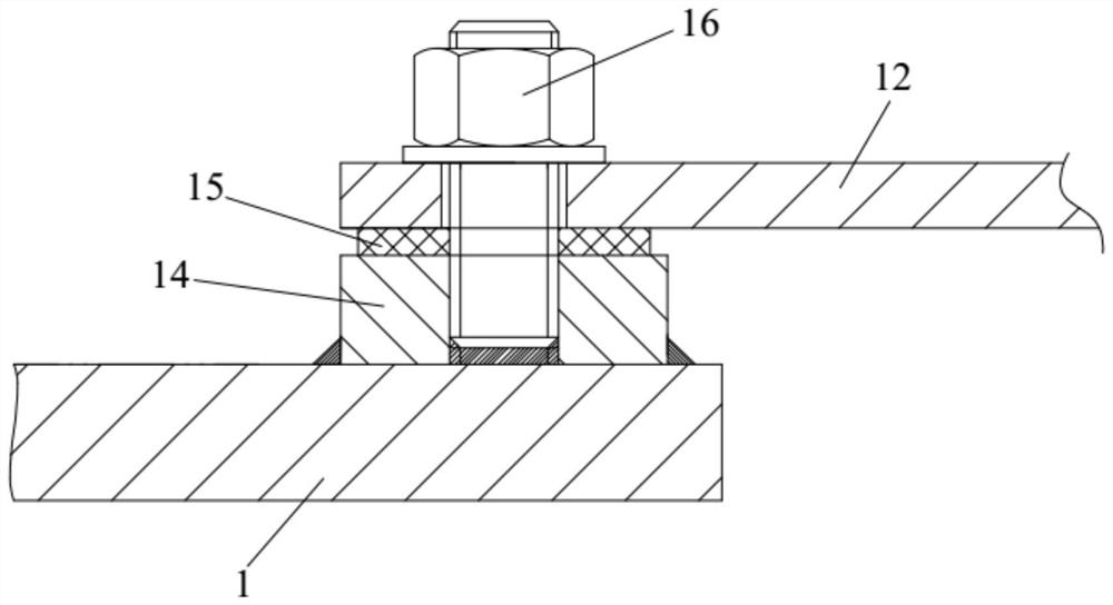 Cable box system and ship