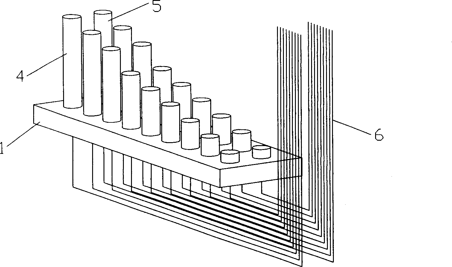 Method for detecting corrosion of concrete bar in reinforced concrete
