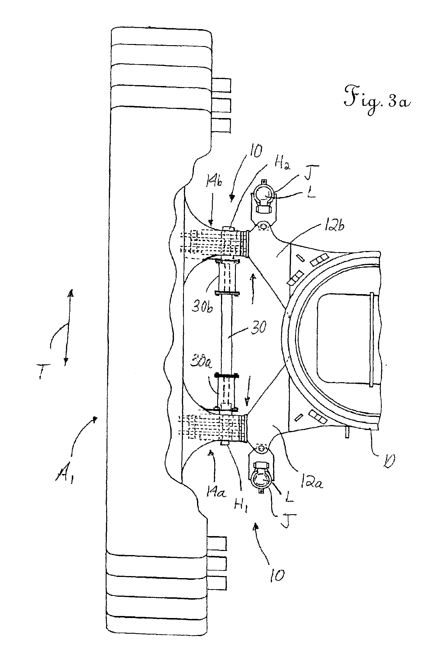 Systems for connecting a ground-engaging motive device to a vehicle and related methods