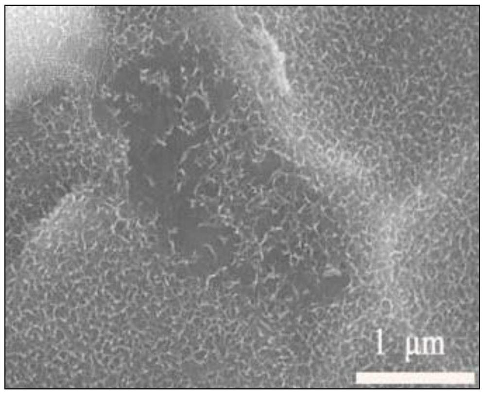 A process for preparing porous structure on the surface of tc4 titanium alloy by electrochemical dealloying