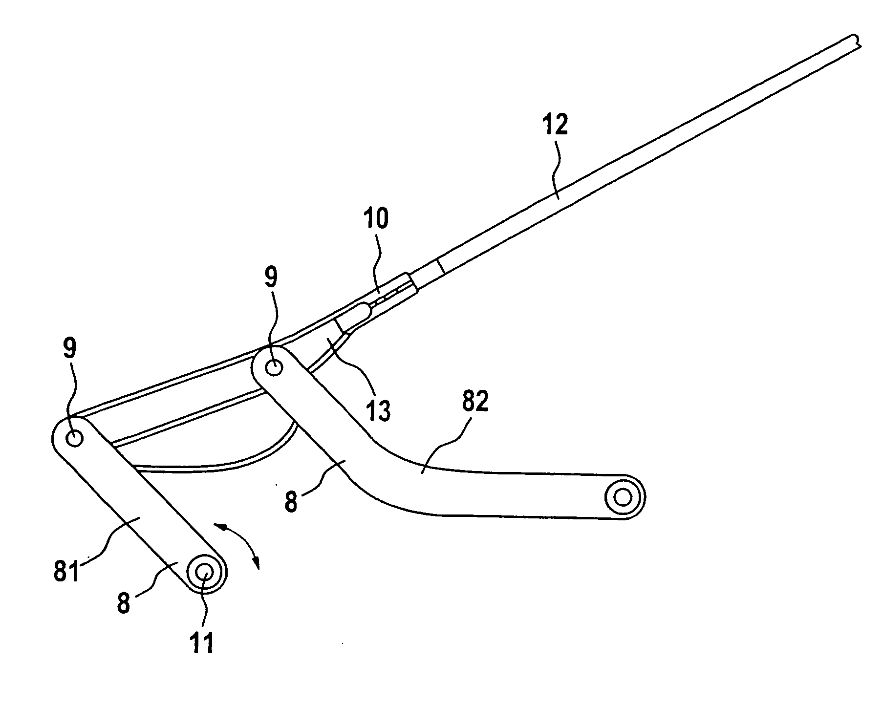 Wiper system for wiping a windscreen