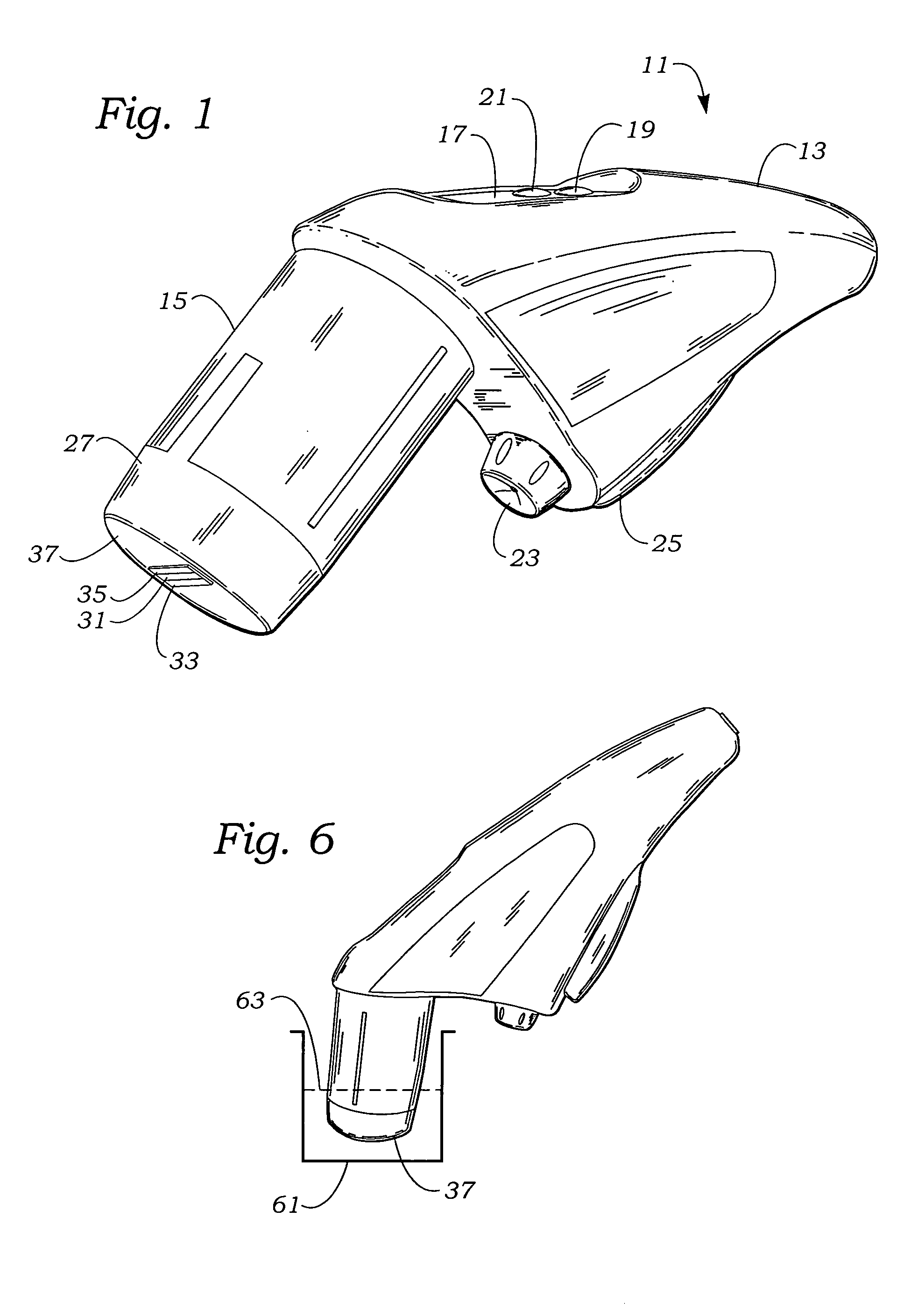 Portable ultrasonic cleaner