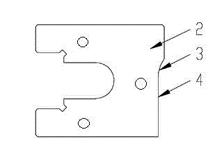 Non-full-arc-shaped explorator device for processing gear