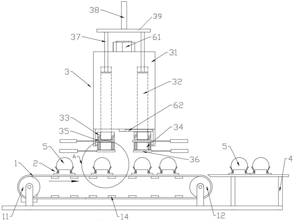 Device for making Chinese hamburgers