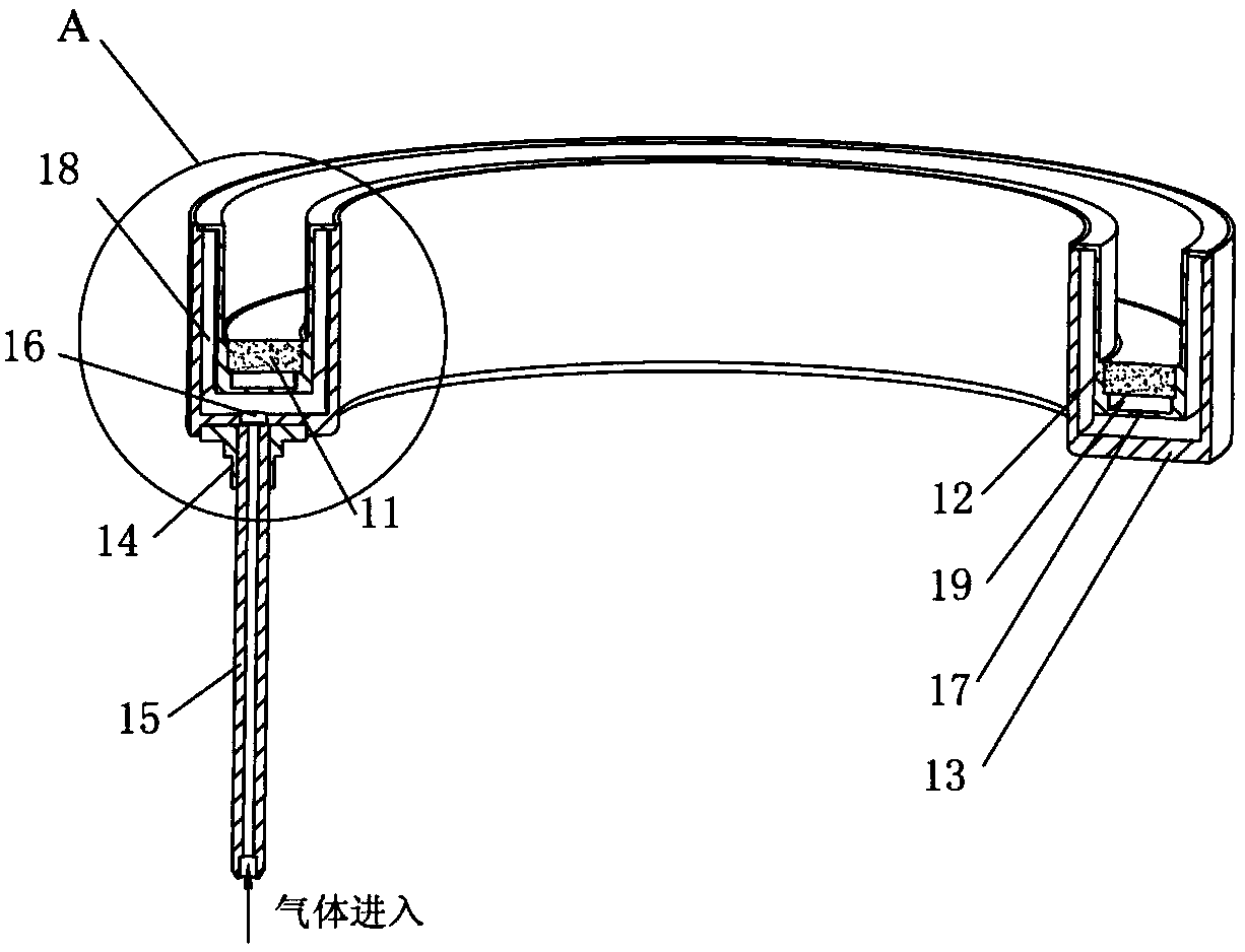 A Hall thruster with lightweight integrated anode
