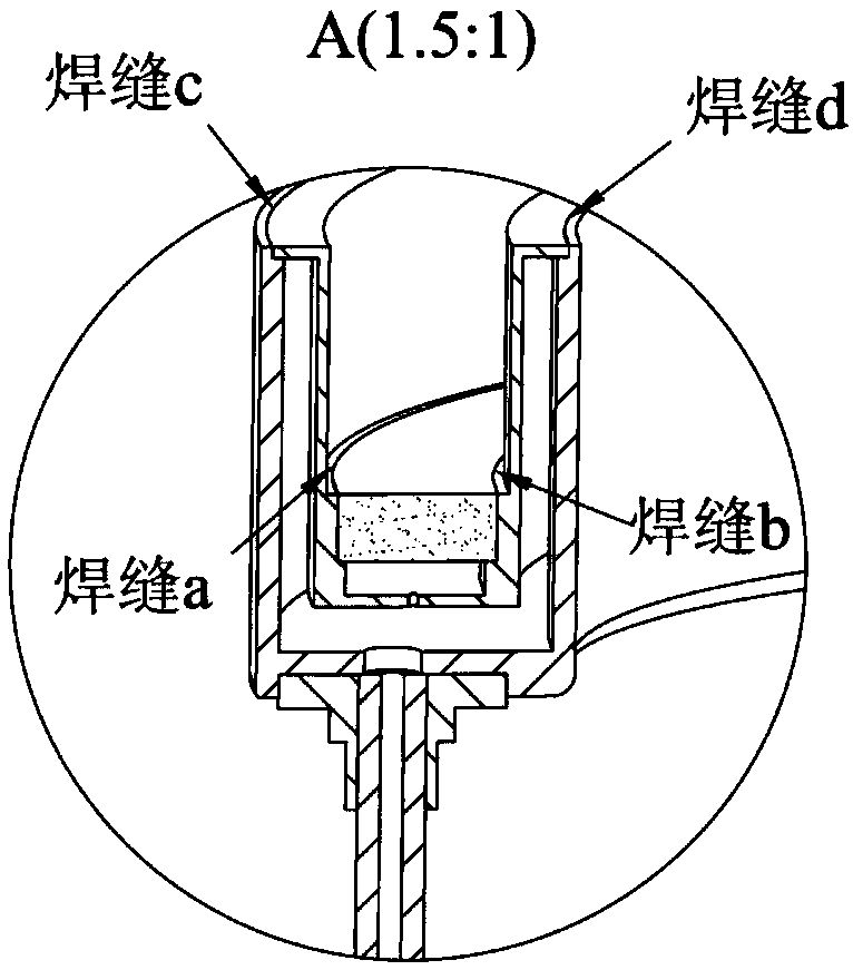 A Hall thruster with lightweight integrated anode