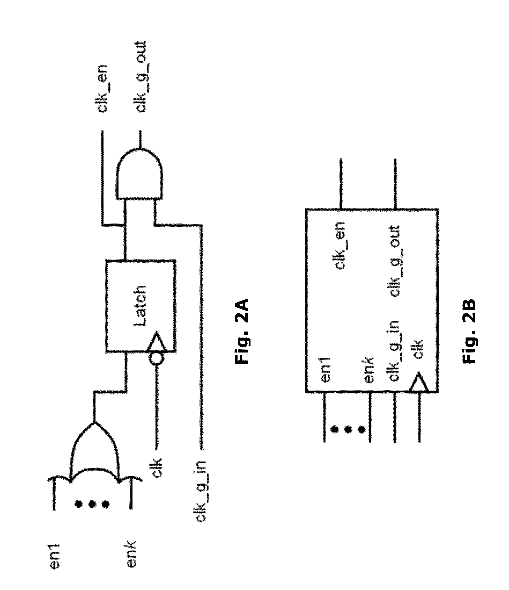 System and method for generating a clock gating network for logic circuits