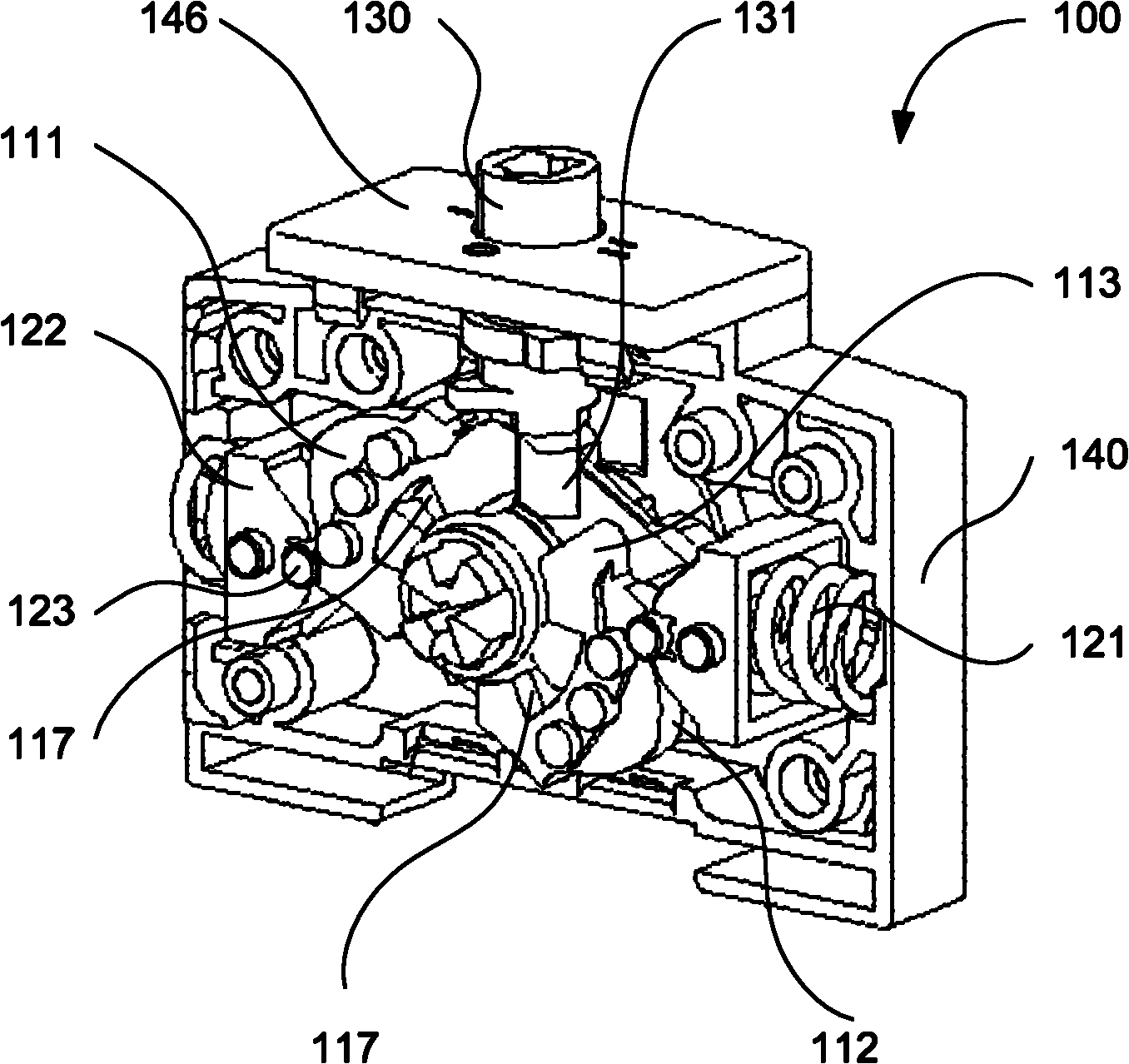 Switch operating device